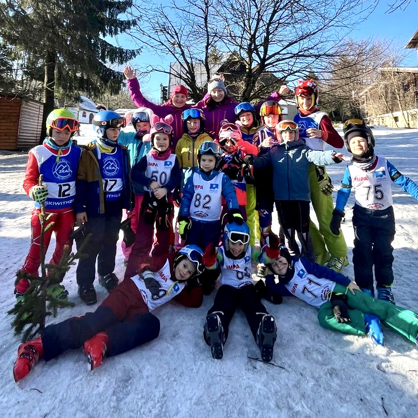 Ski Lokomotíva na detských pretekoch