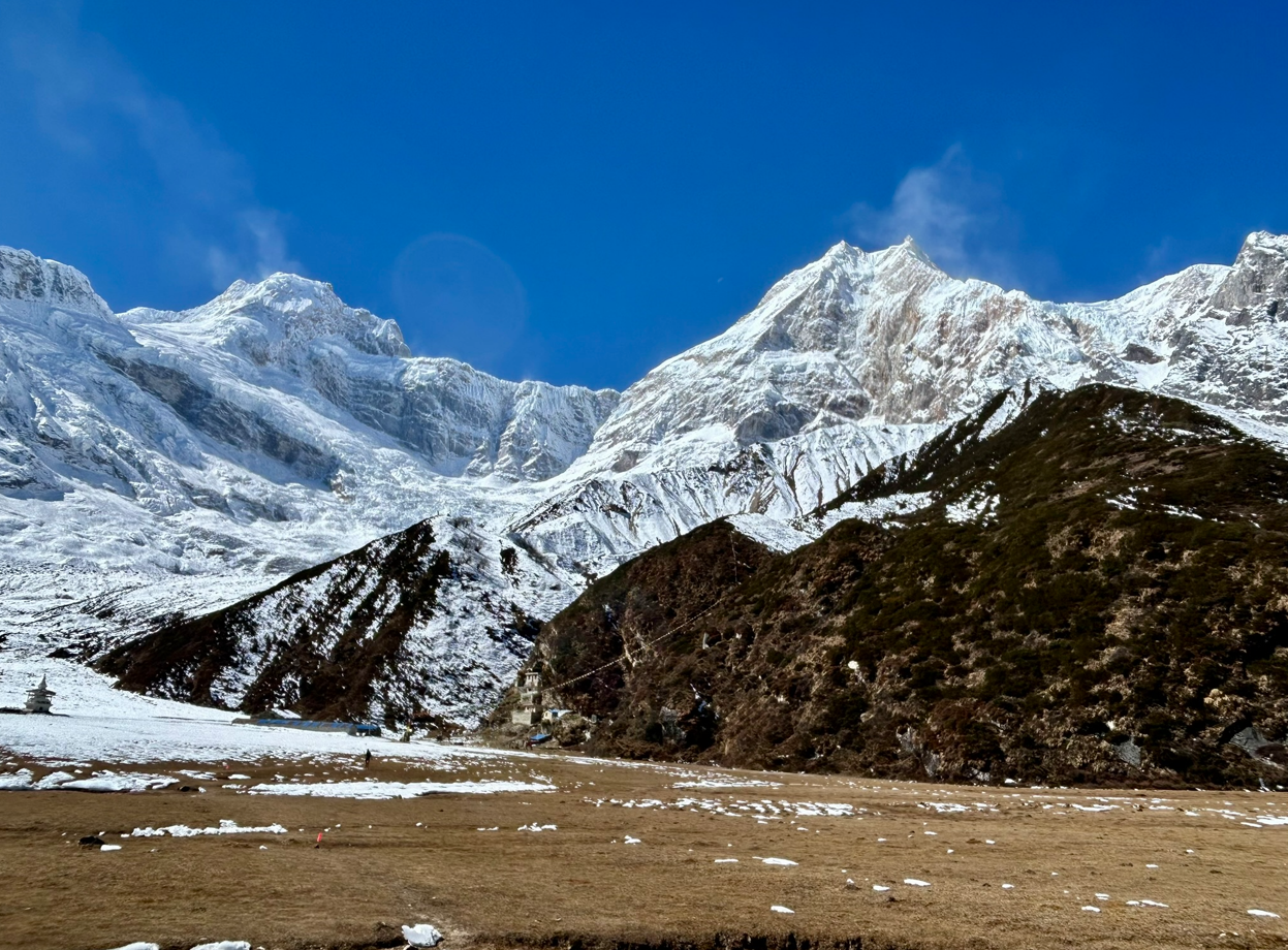 Himaláje počas Manaslu Trail Race v Nepále