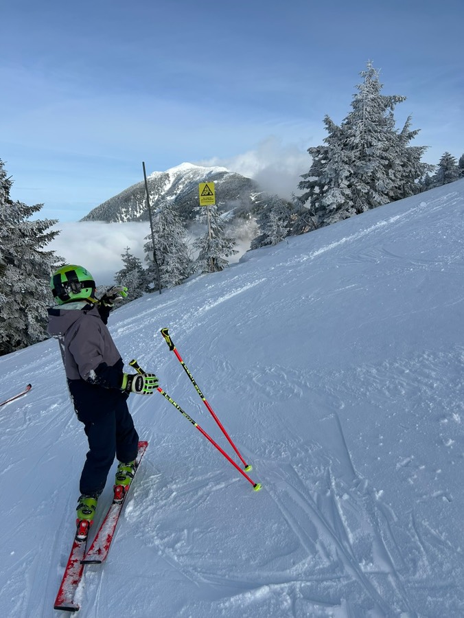 Fotografia z klubového archívu SKI Lokomotíva k článku Ako dlho má dieťa lyžovať?