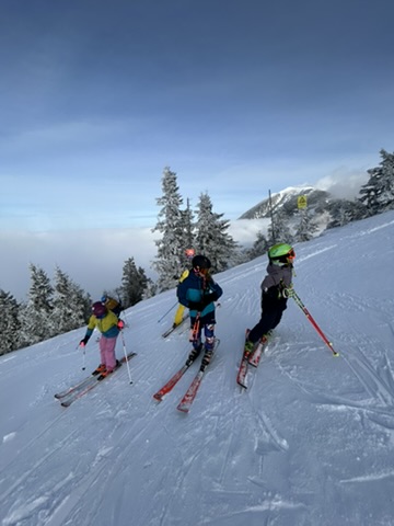 Fotografia z klubového archívu SKI Lokomotíva k článku Dieťa sa bojí na lyžiach: čo robiť