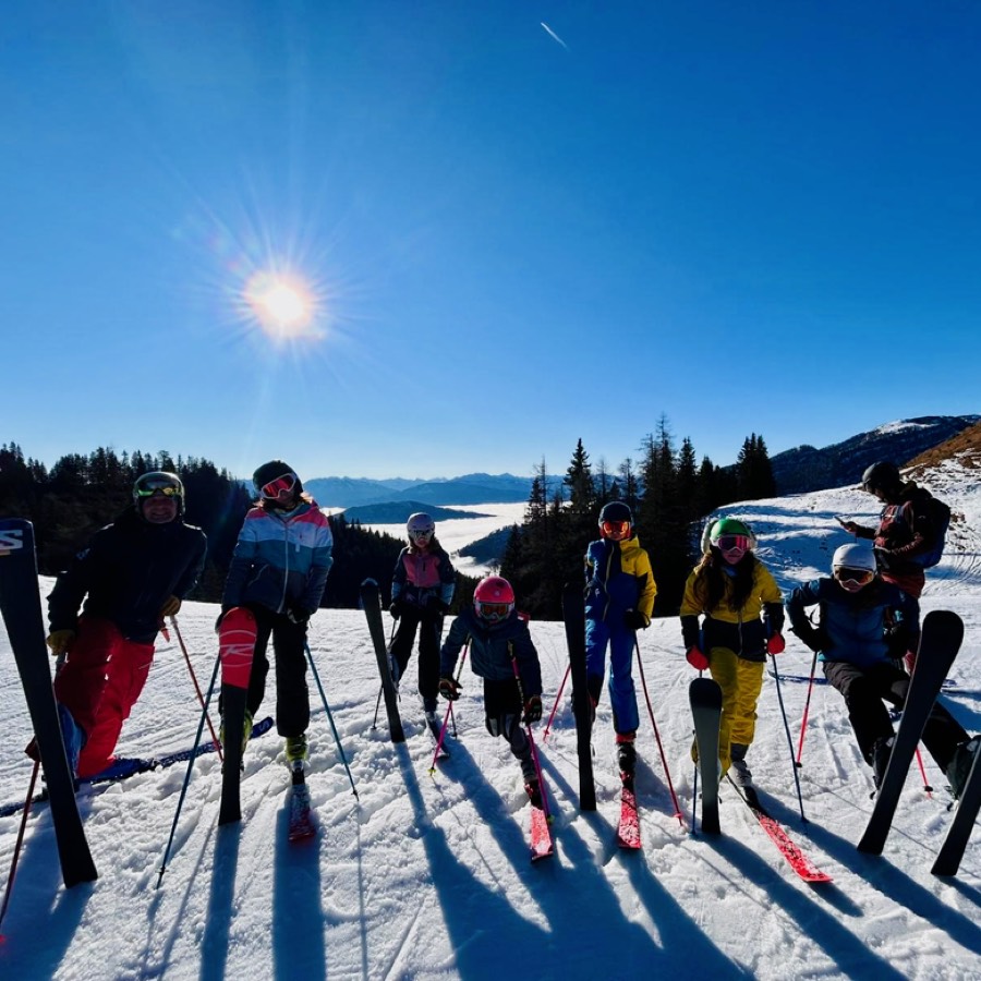Fotografia z klubového archívu SKI Lokomotíva k článku 10 chýb rodičov pri lyžovaní detí — a čo funguje lepšie